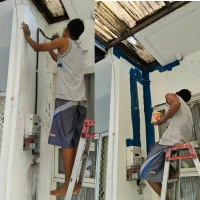 perbaiakn tembok & cat ulang di bsd tangerang